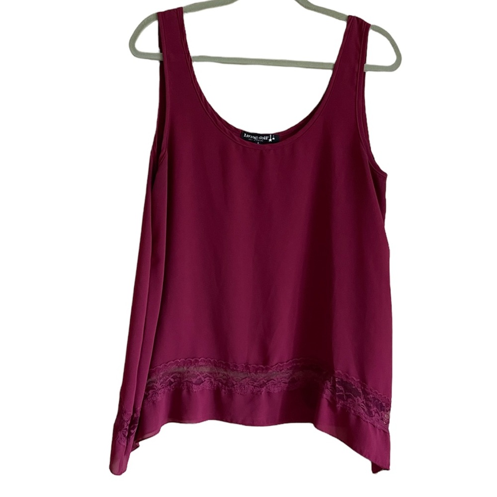 Living Doll sleeveless blouse